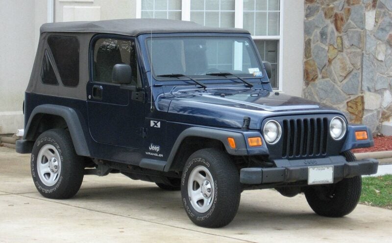 TJ Jeep Wrangler X e1751665715781