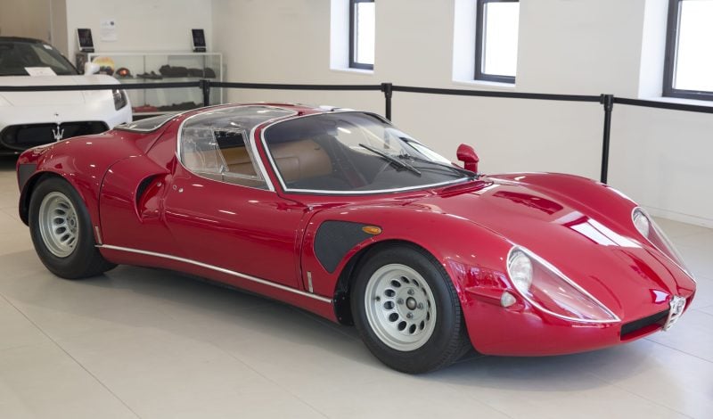 1968 Alfa Romeo 33 Stradale front right Miller scaled e1758988566332