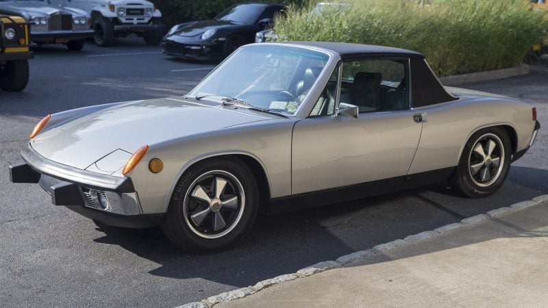 1973 Porsche 914 1.7 in Silver front left side e1759004012517